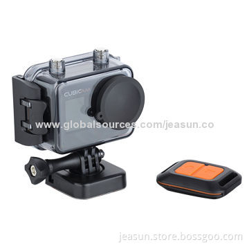 Real 1,080P Full HD Waterproof Action Sports Camera with Remote Controller